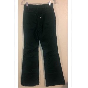 Levi’s dark green flare jeans vintage